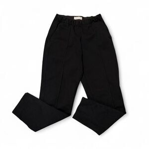 Everlane The Dream Pant Black Tapered Pintuck Elastic Waist Trouser Small
